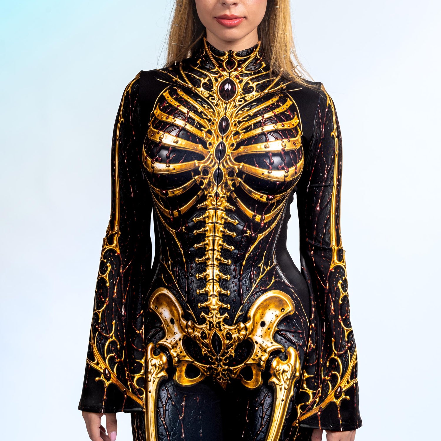 Requiem Bell Sleeve Costume Lycra