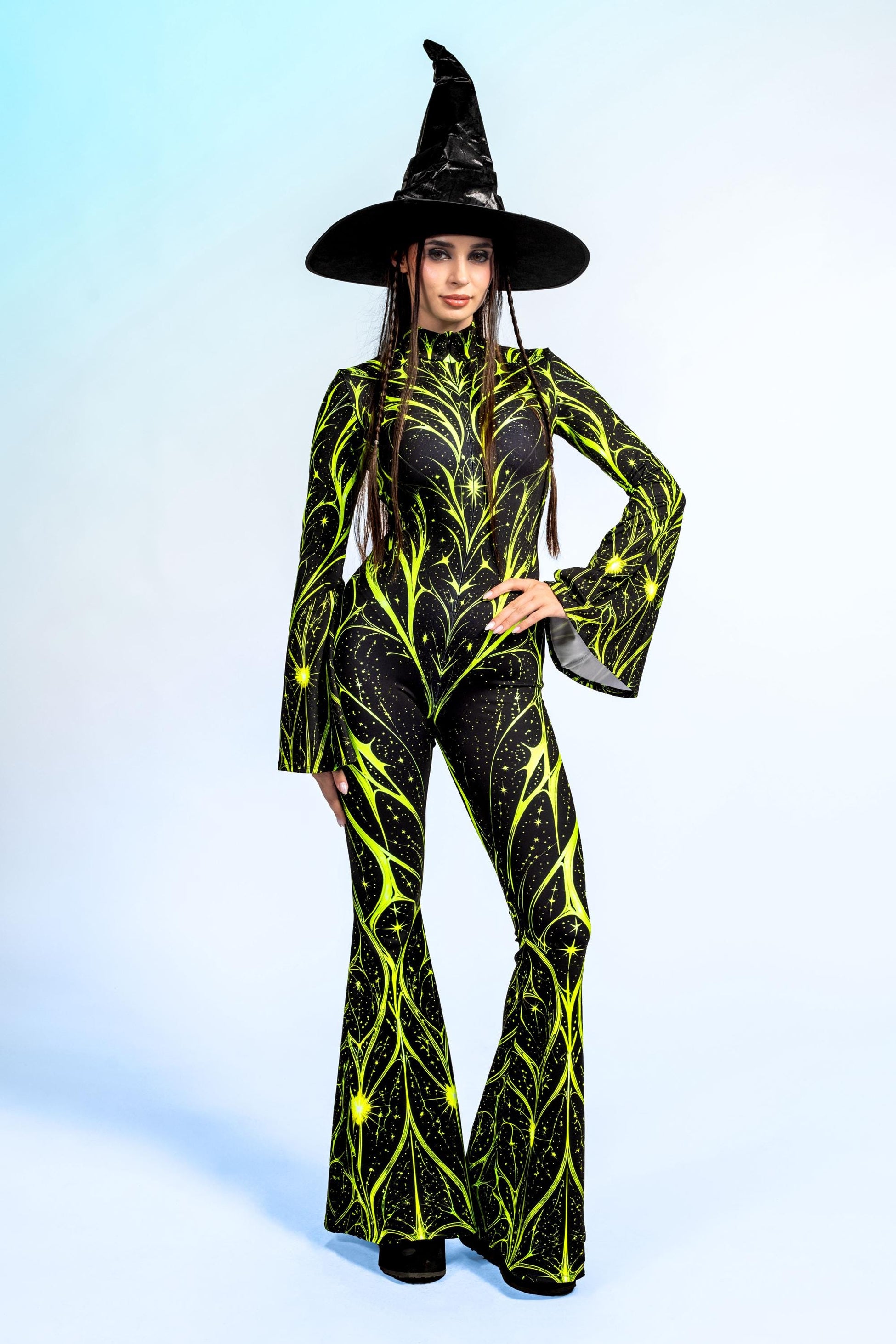 First Witch Bell Sleeve Costume 2