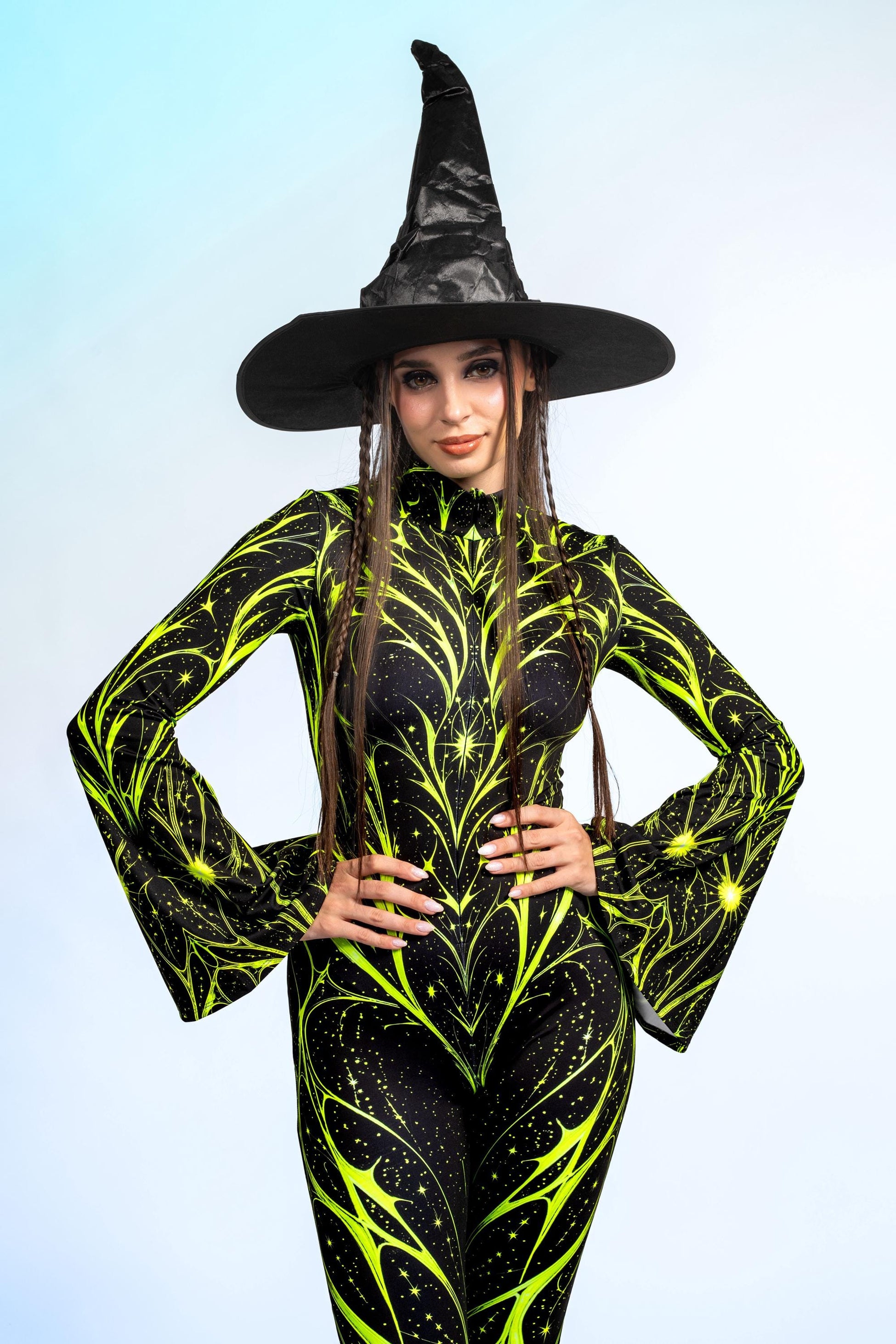 First Witch Bell Sleeve Costume 1
