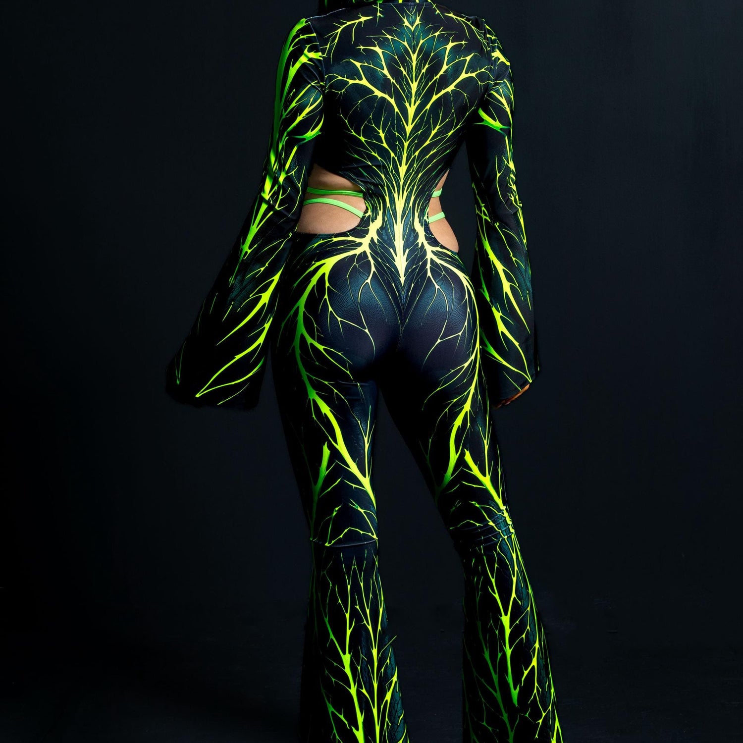 Demon Toxic Hooded Strap Costume 3
