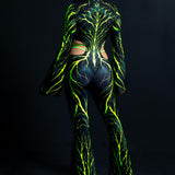 Demon Toxic Hooded Strap Costume