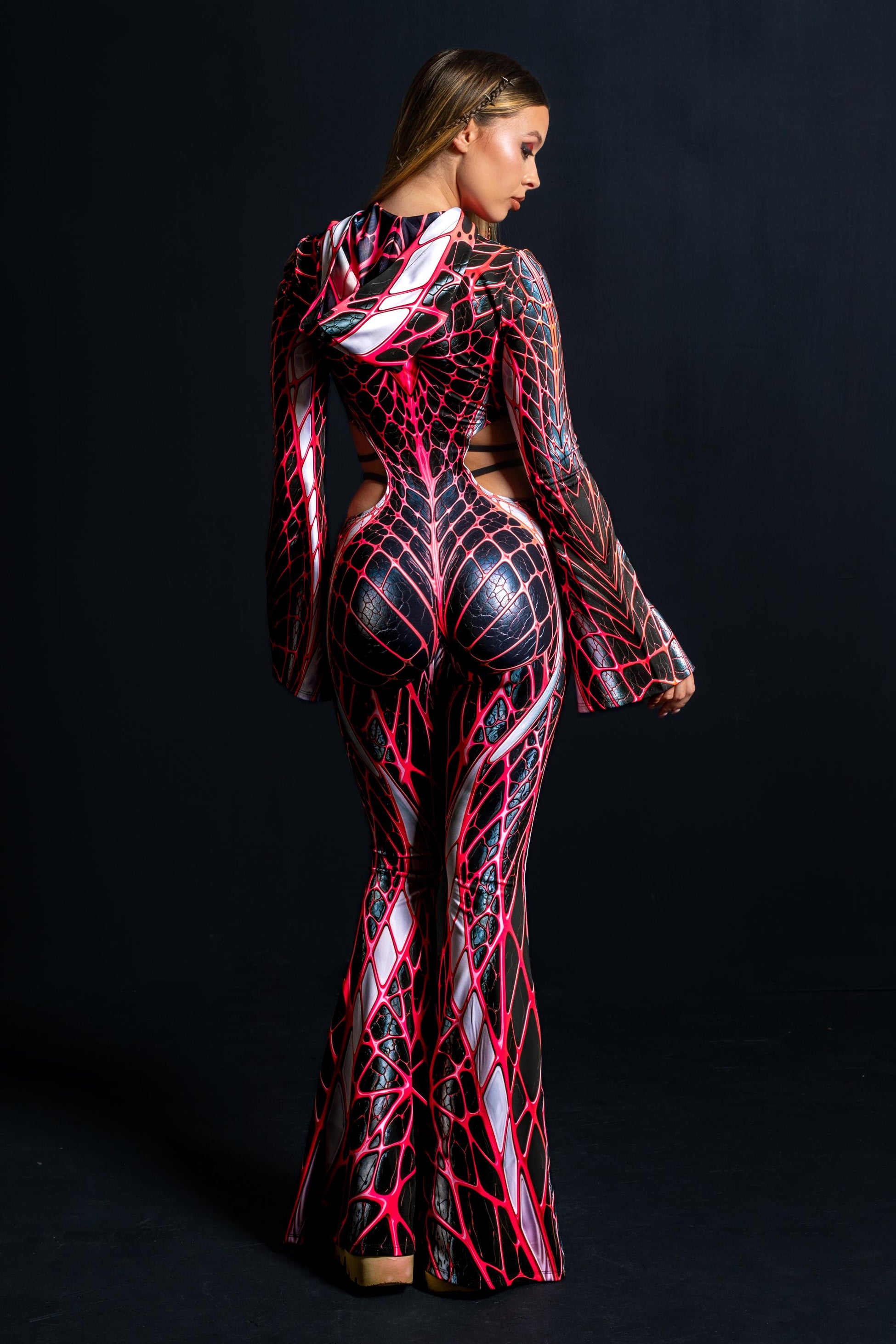 Web Max Hooded Strap Costume 2