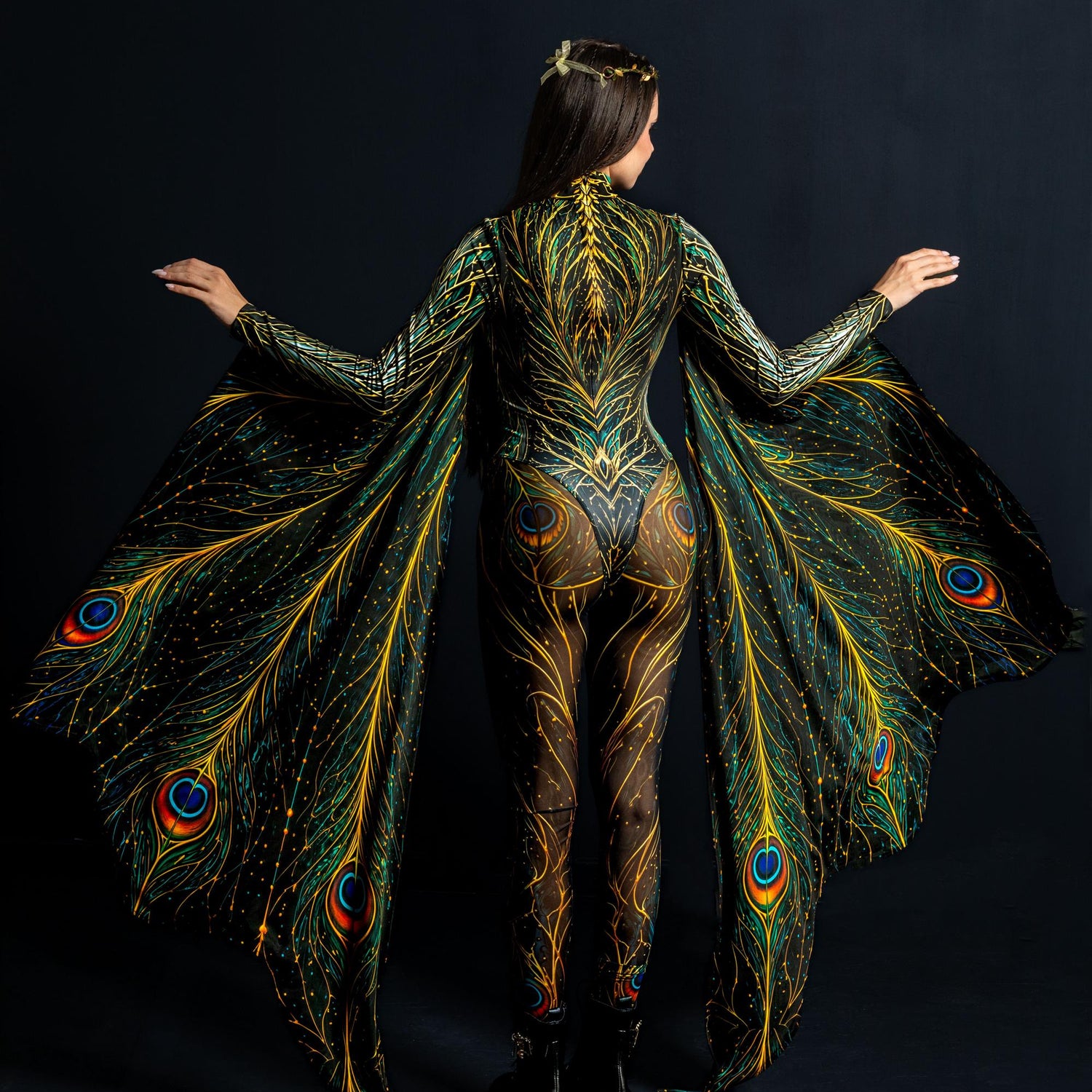 Mystic Feather Winged Costume 3