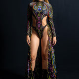 Keeper of Secrets Veil Bodysuit