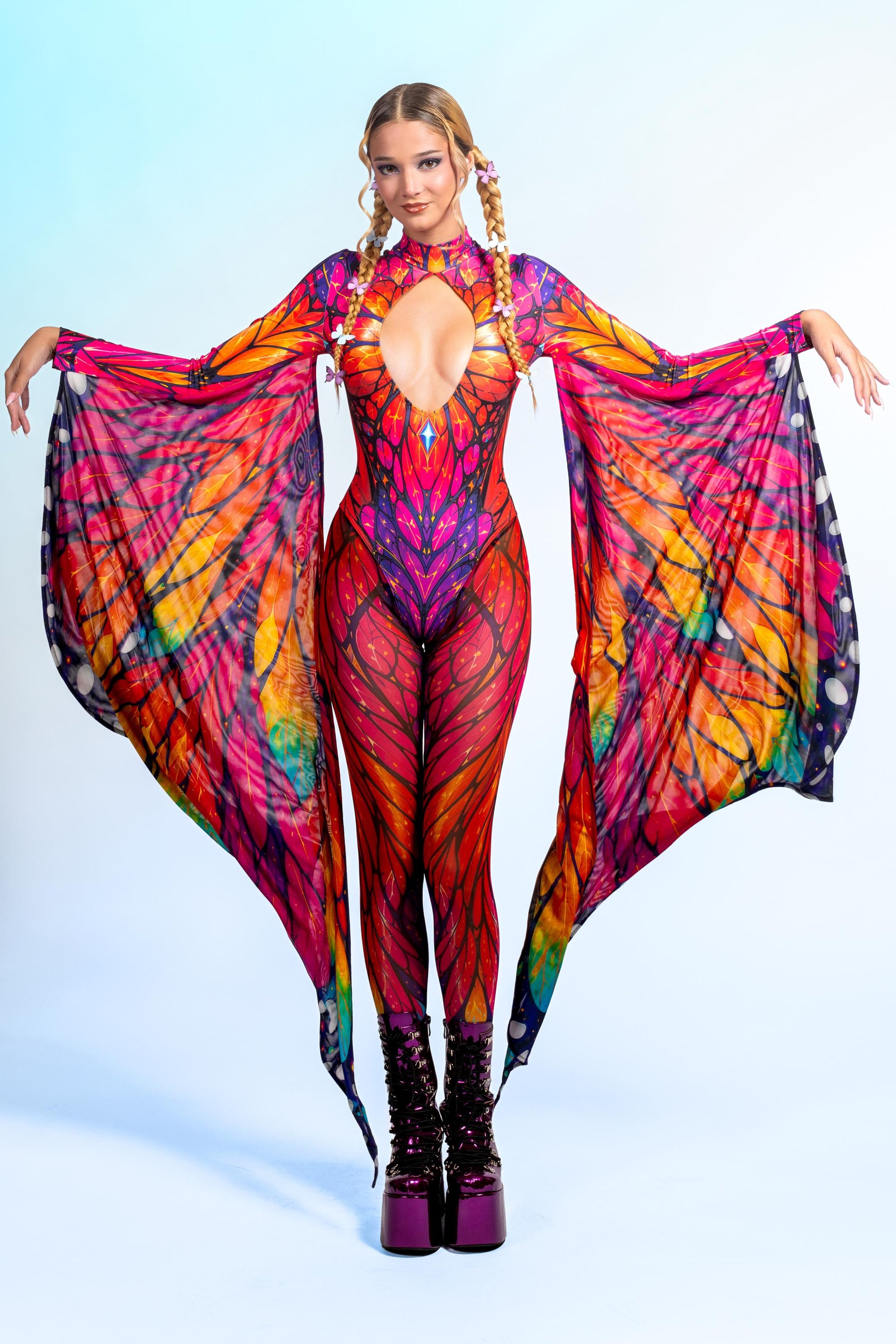 Butterfly Queen Winged Costume 2