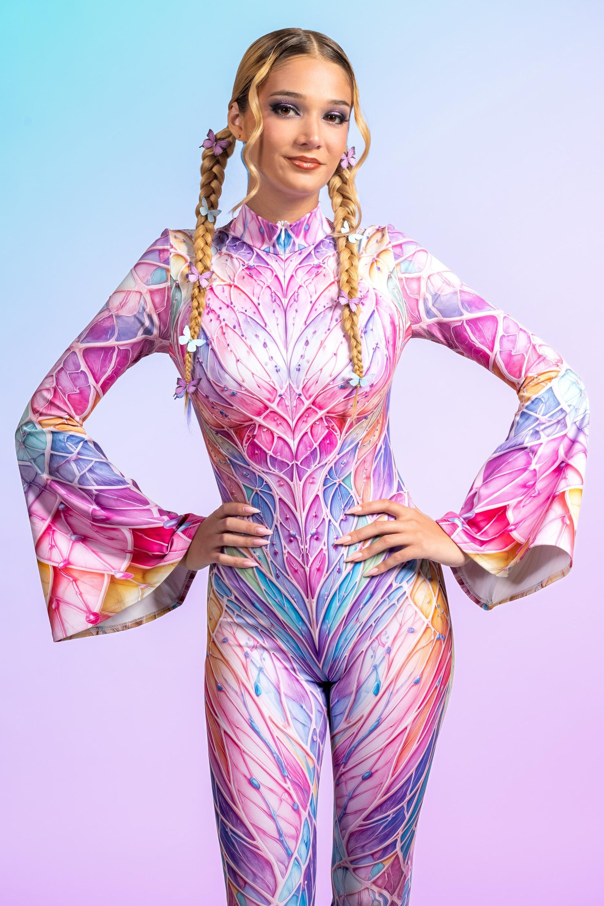 Soft Magic Bell Sleeve Costume 1