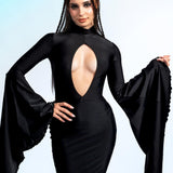 Fatal Desire Keyhole Gown Dress