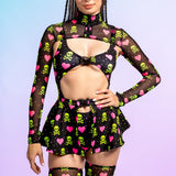 Fatal Crush Buckle Bodysuit