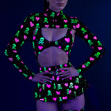 Fatal Crush Micro Buckle Skirt