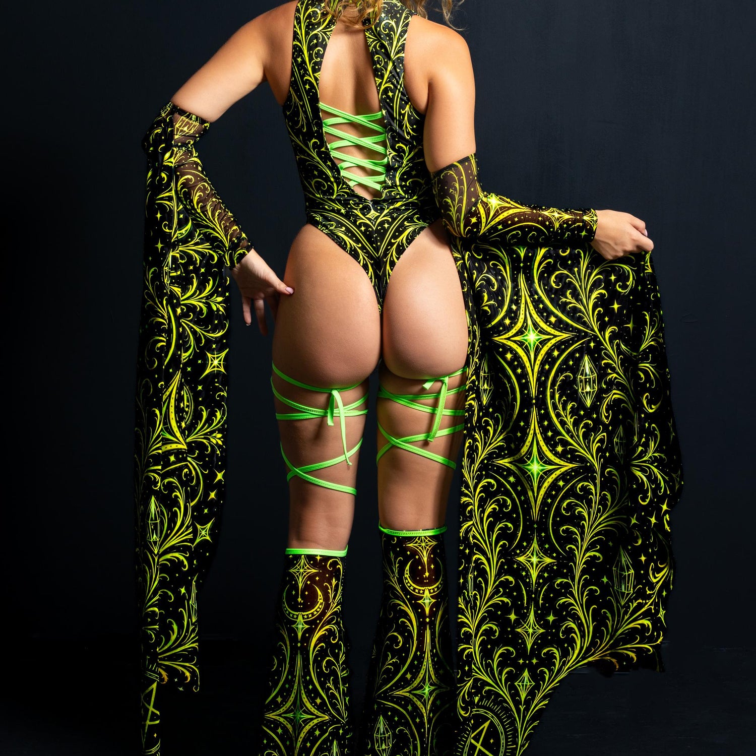 Casting Spells Strappy Back Bodysuit 6