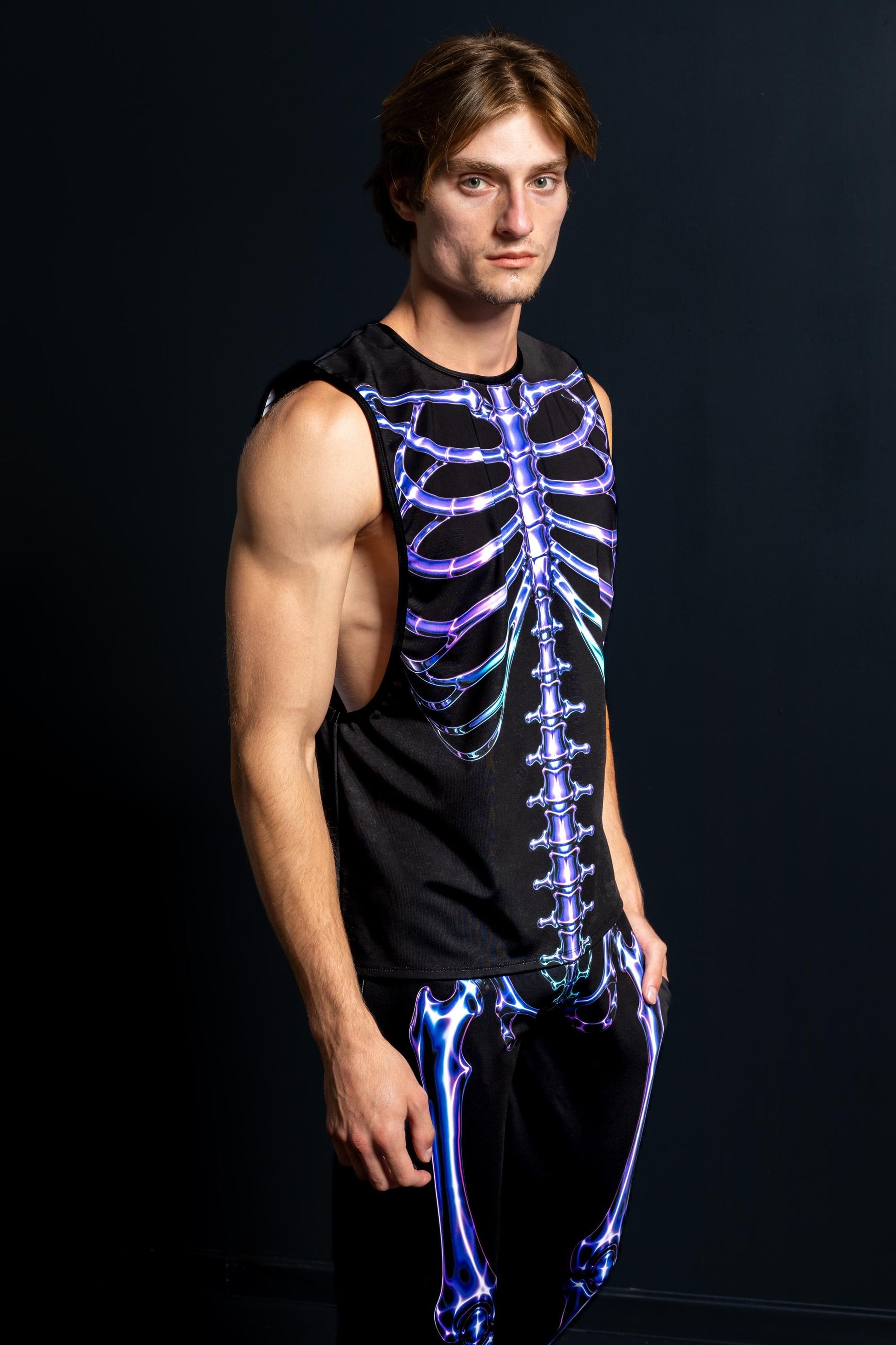 Groovy Skeleton Male Muscle Top 1