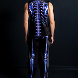 Groovy Skeleton Male Cuff Pants