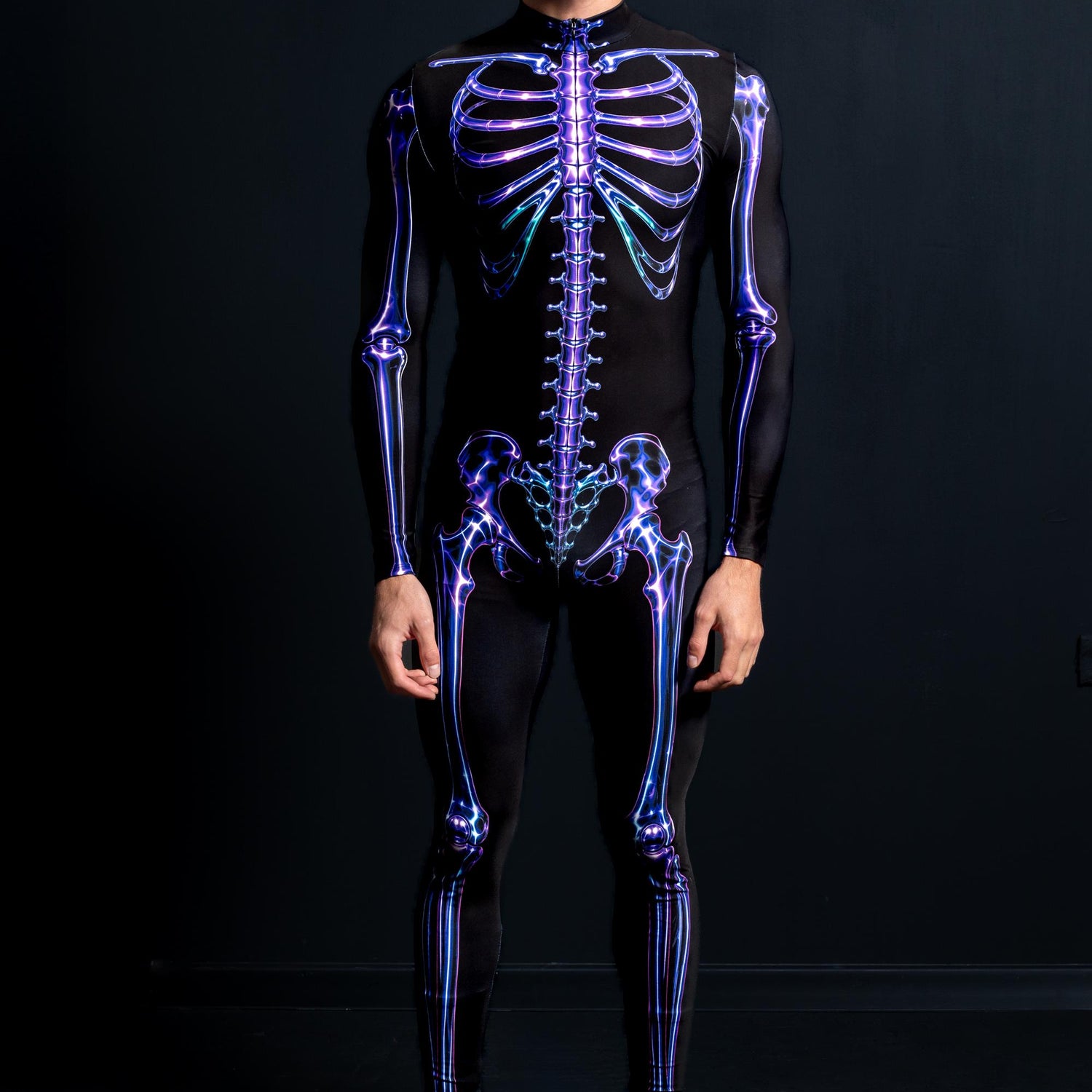 Another One Male Costume Black, Blue