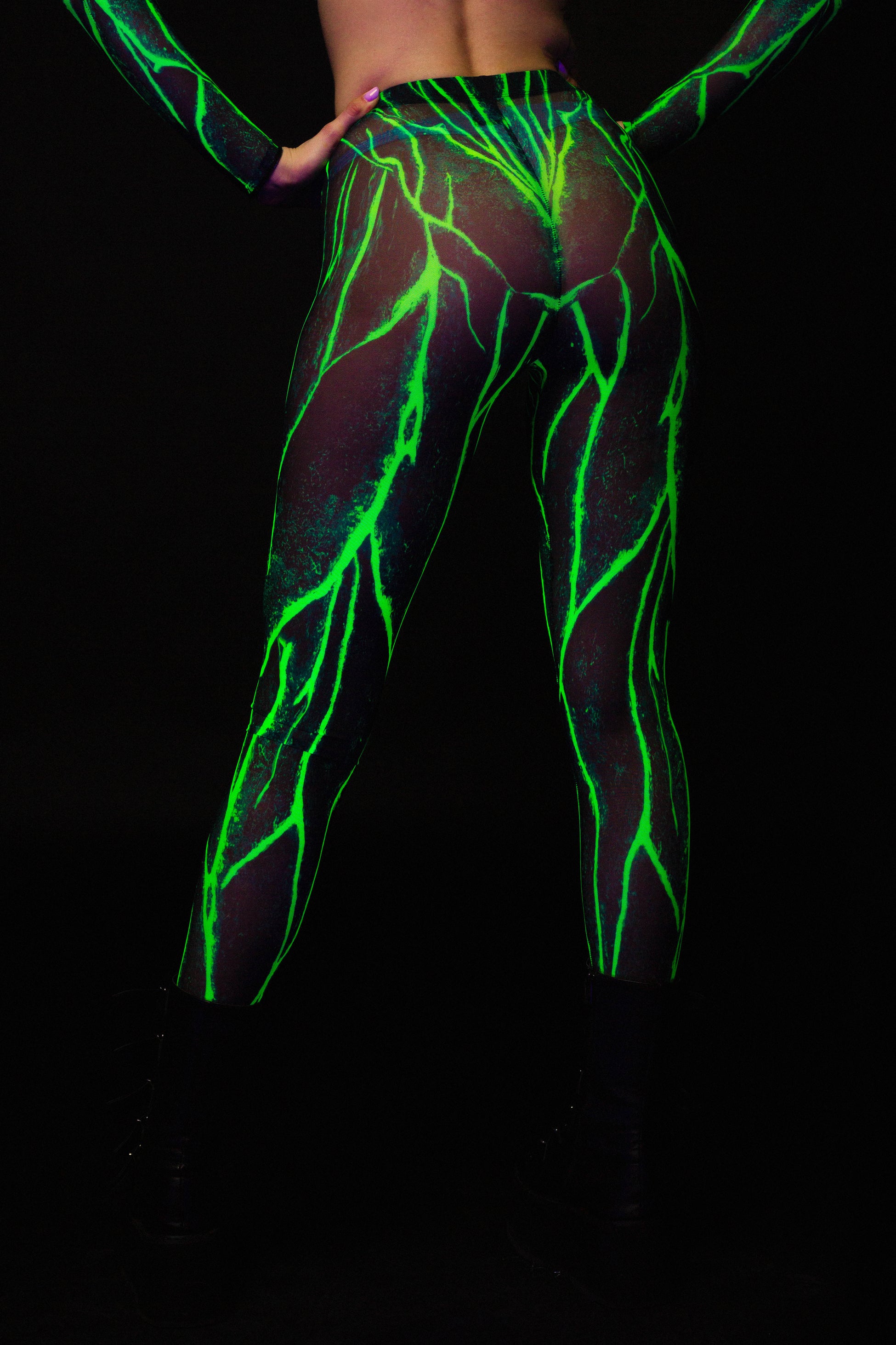 Acid Burst Mesh Leggings 2