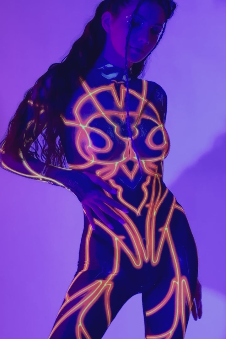 Ram Through Mesh Costume 7