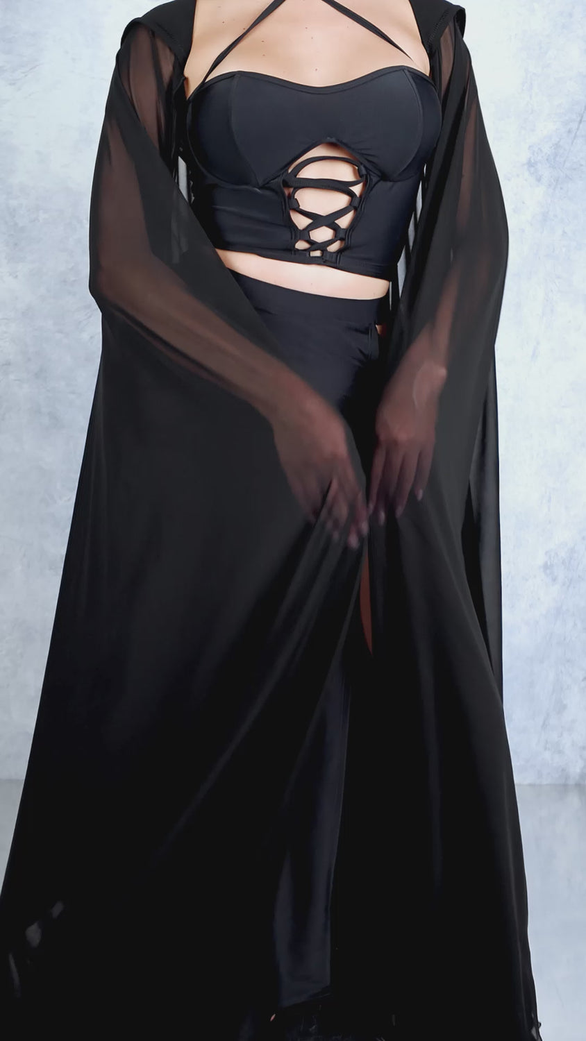 Just Black Corset Top 7