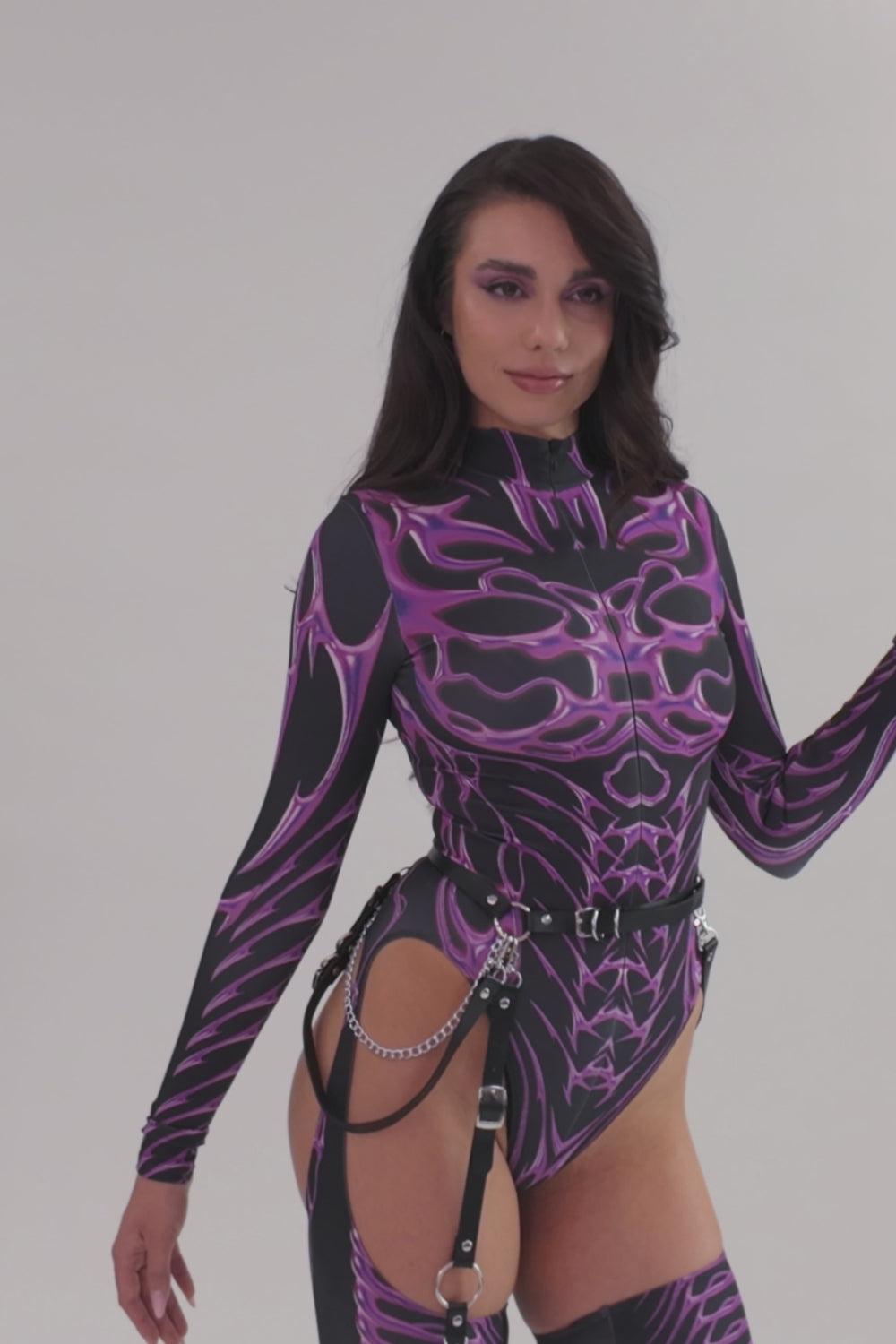 Candy Surge Chaps Leotard 7
