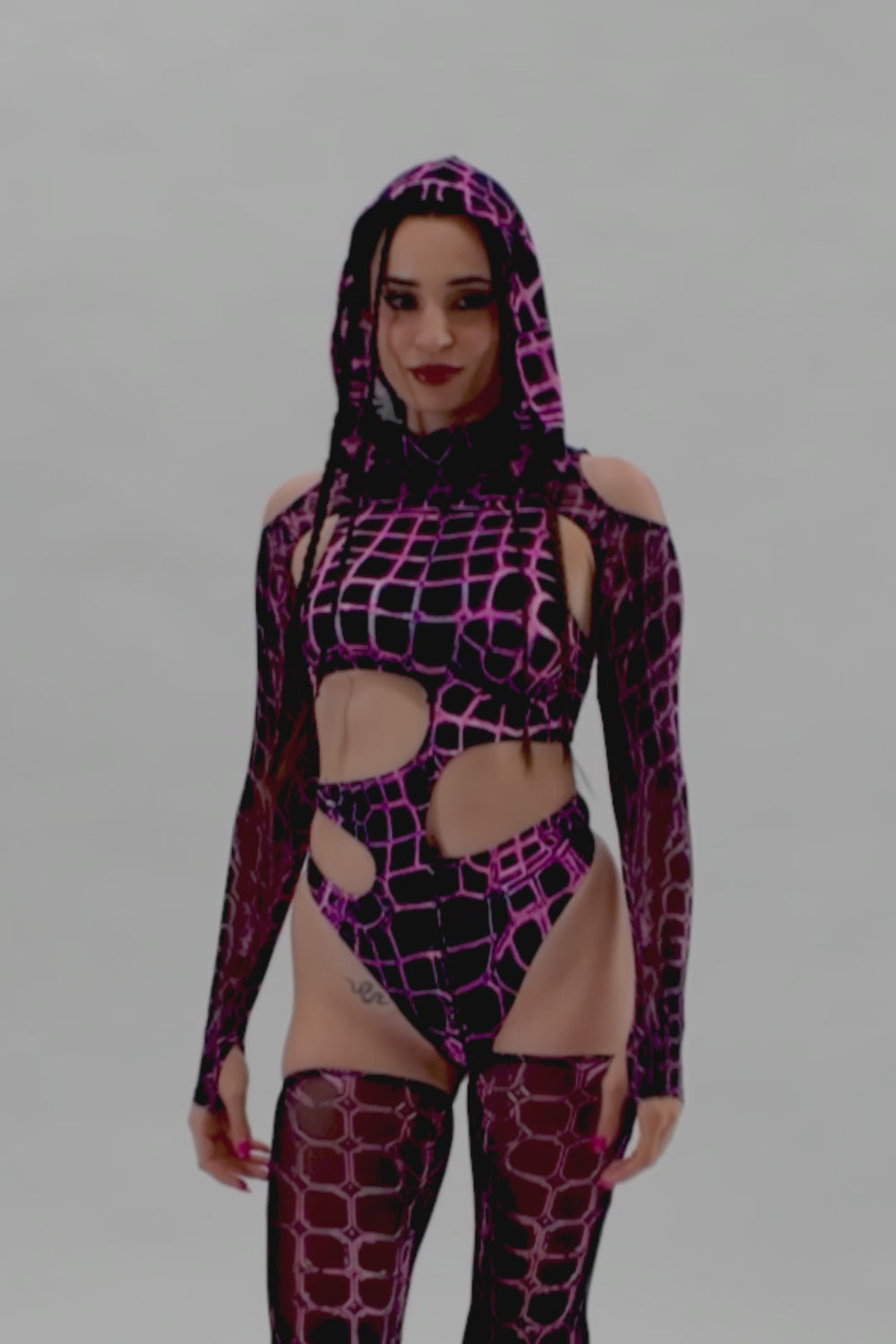 Wild Whisper Asymmetrical Bodysuit 8