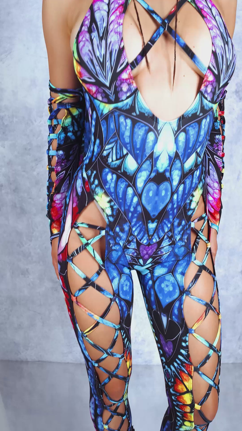Fairy Open Mind Criss-Cross Jumpsuit 6