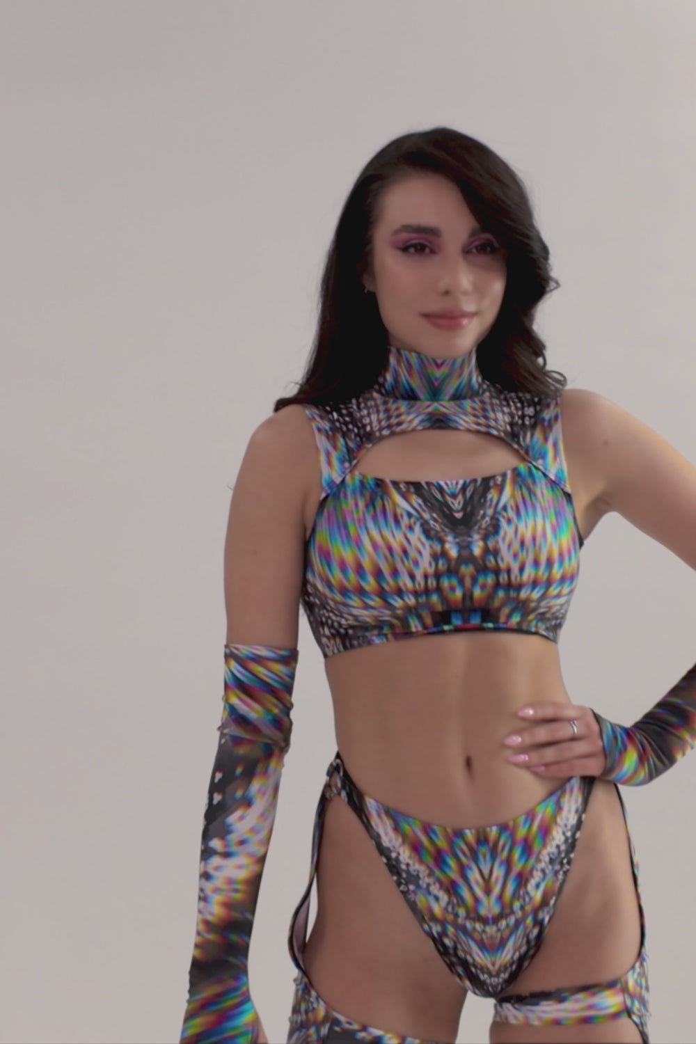 Undercurrent Cutout Rave Top 6