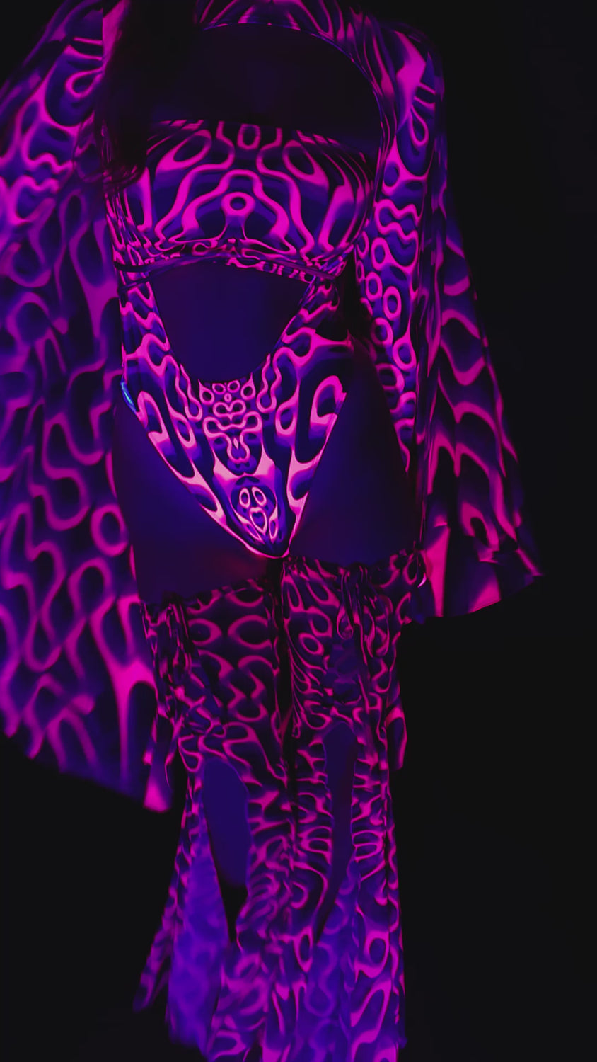 Double Vision Pink Mesh Wings 10