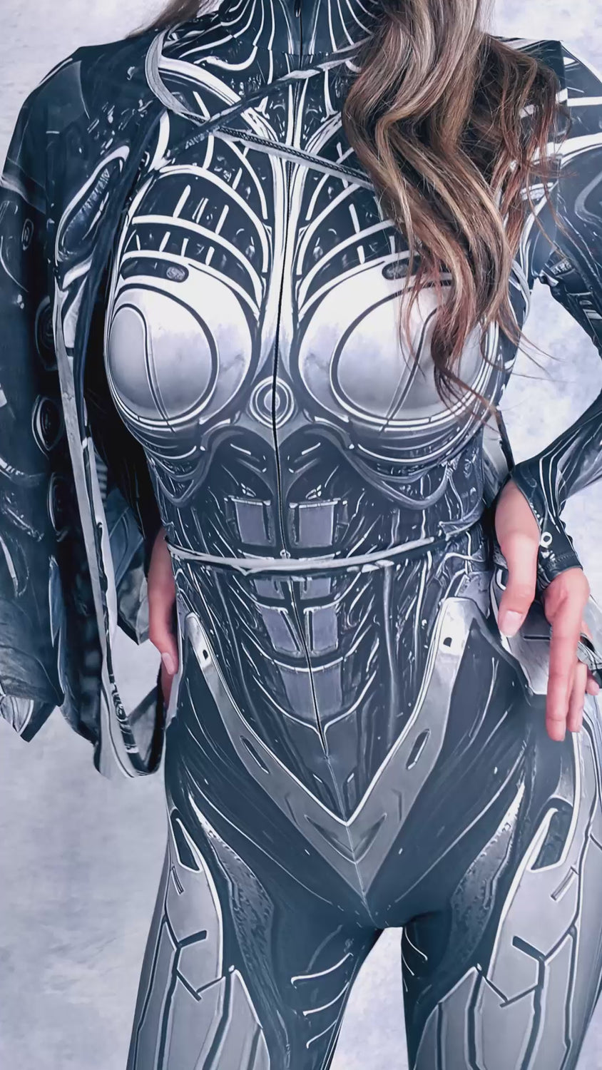 Mechangel Cyber Winged Costume Set 7