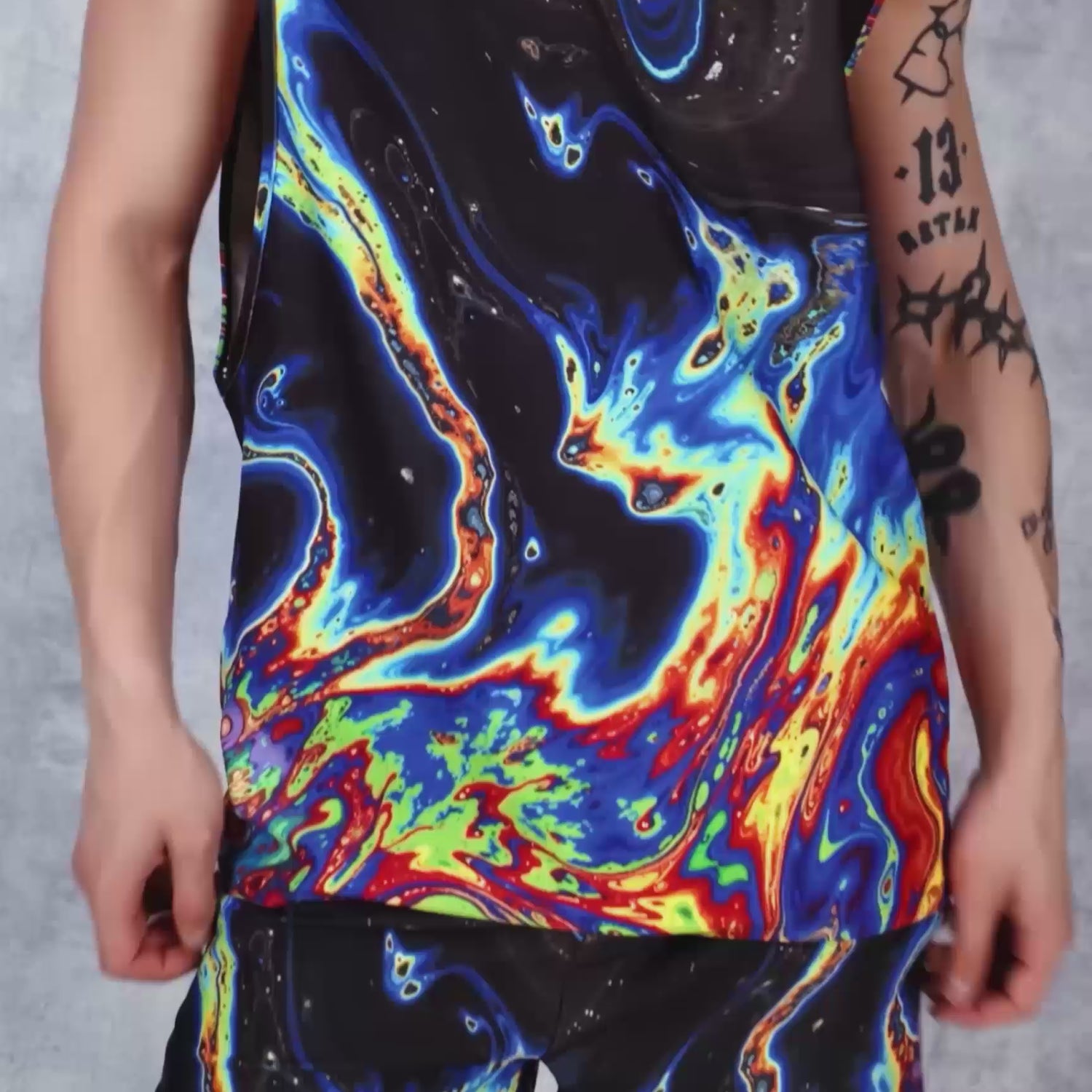 Liquiform Male Rave Shorts 7