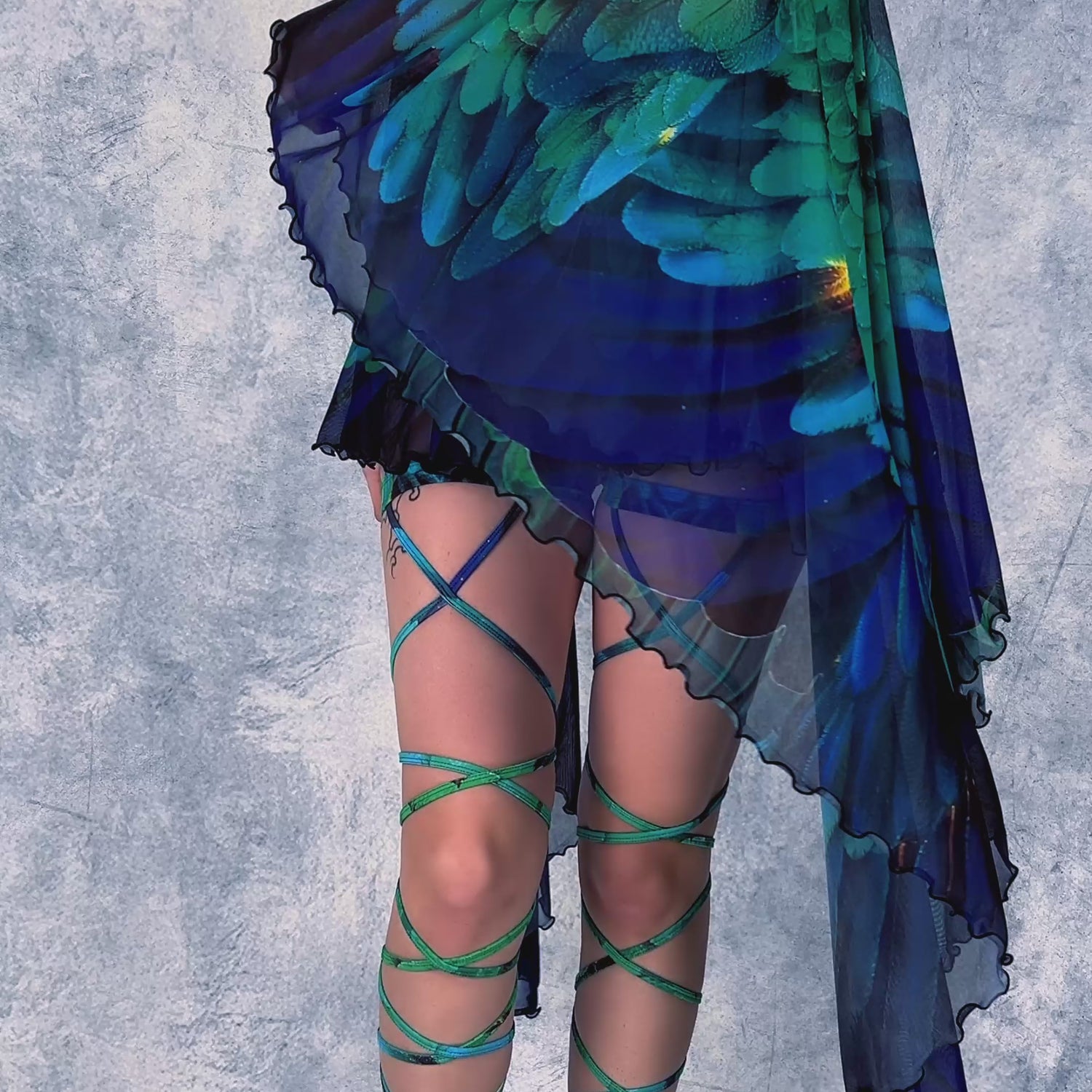 Birds of a Feather Bandeau Set 7