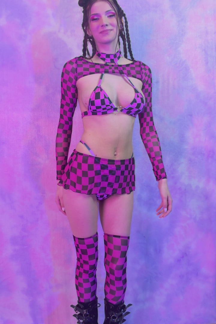 Pink Me Ring Choker Top 6
