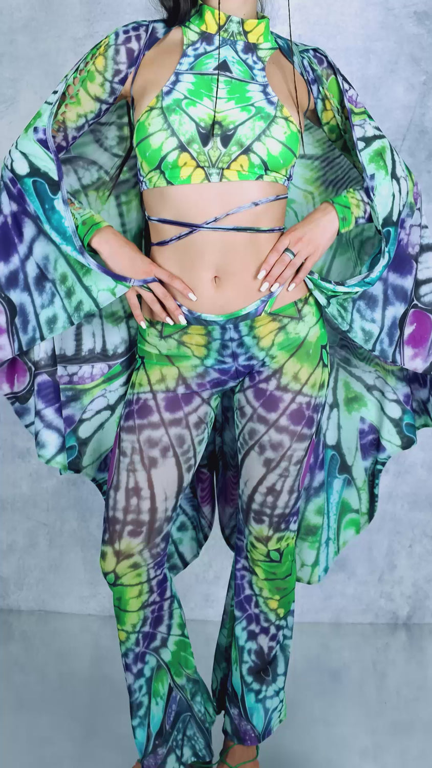 Caleidoscope Fairy Slit Weave Winged Set 7