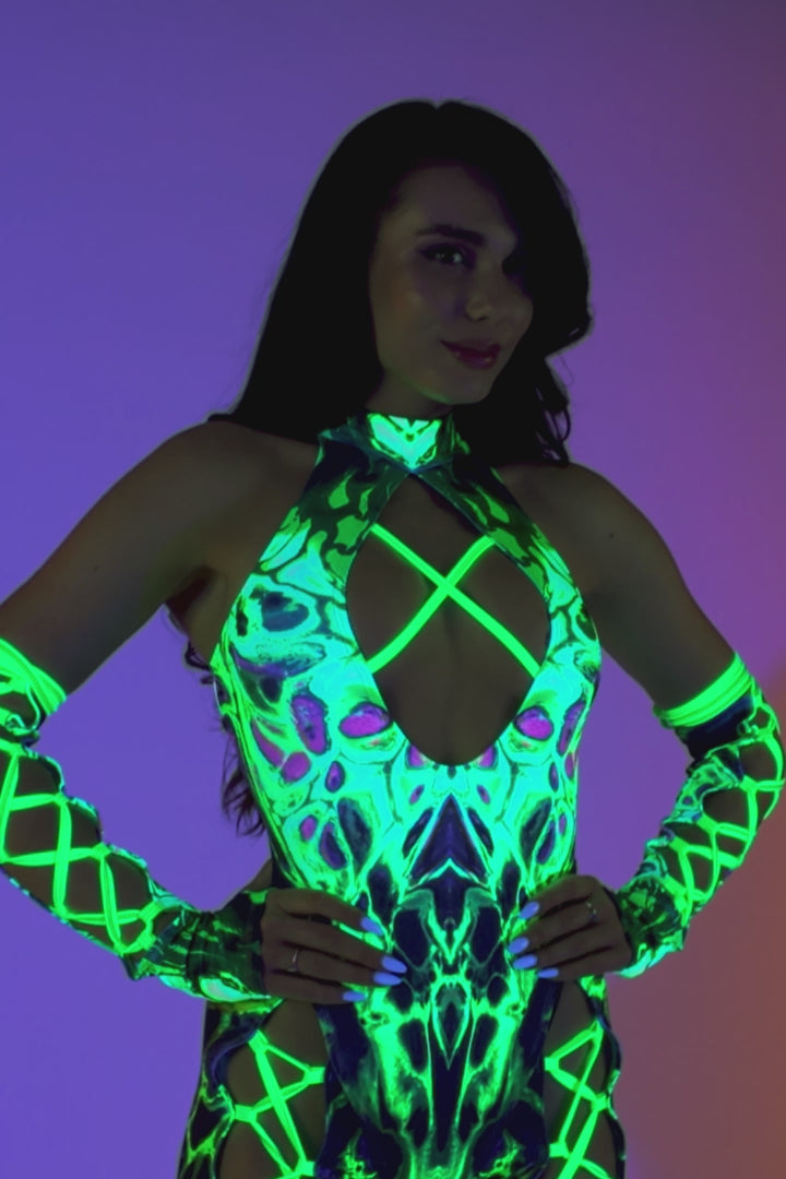 Acid Flux Criss-Cross Jumpsuit 7