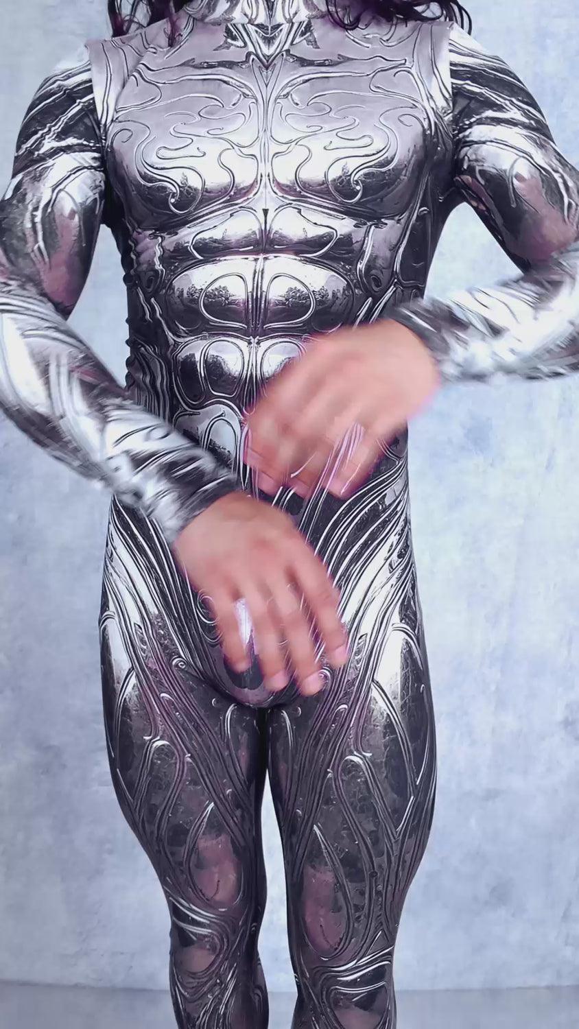 Admix Cyber Male Costume Lycra