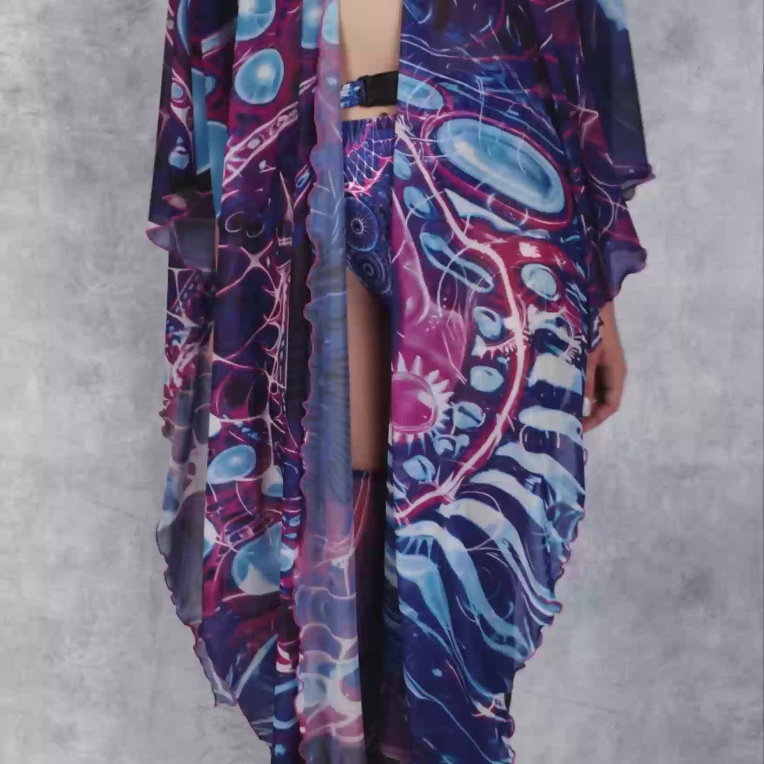 Women I Spy Buckle Mesh Chaps