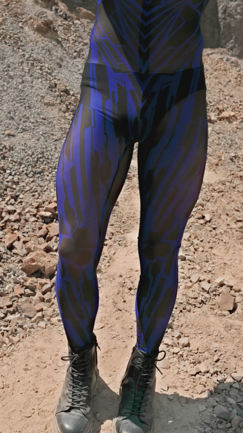 Fury Node Navy Male Mesh Costume 6