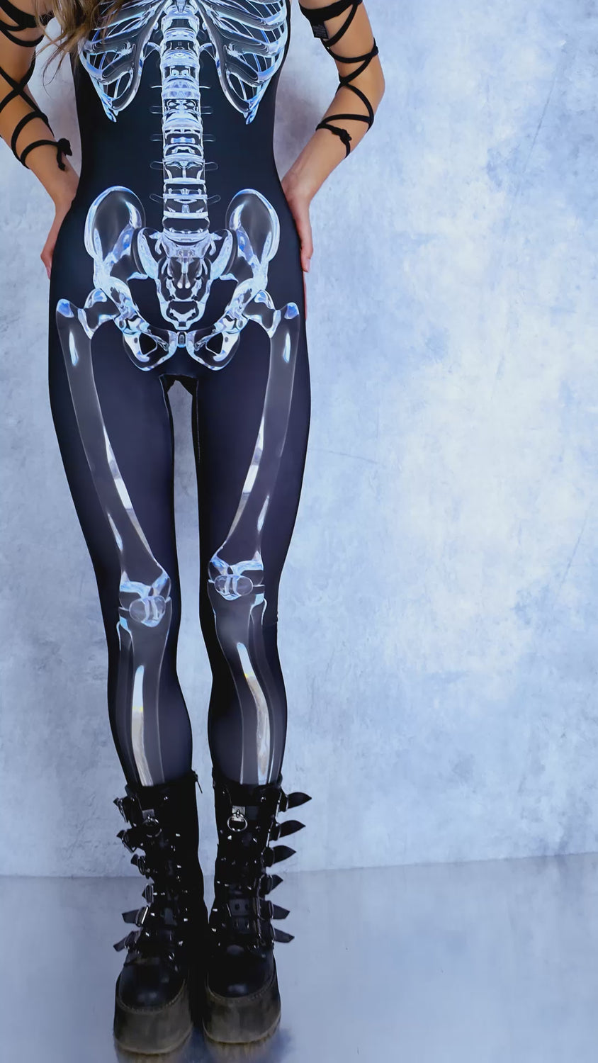 Fragile Bare Back Catsuit 6