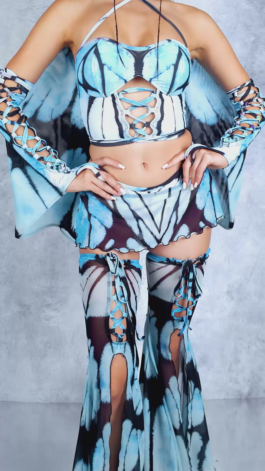 Swallowtail Sail Corset Top 8