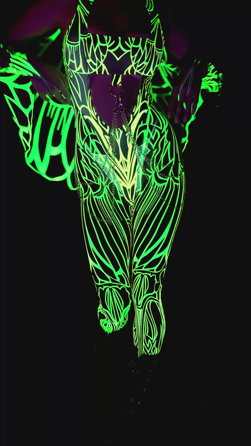 Shadewhisper Green Mesh Wings 11