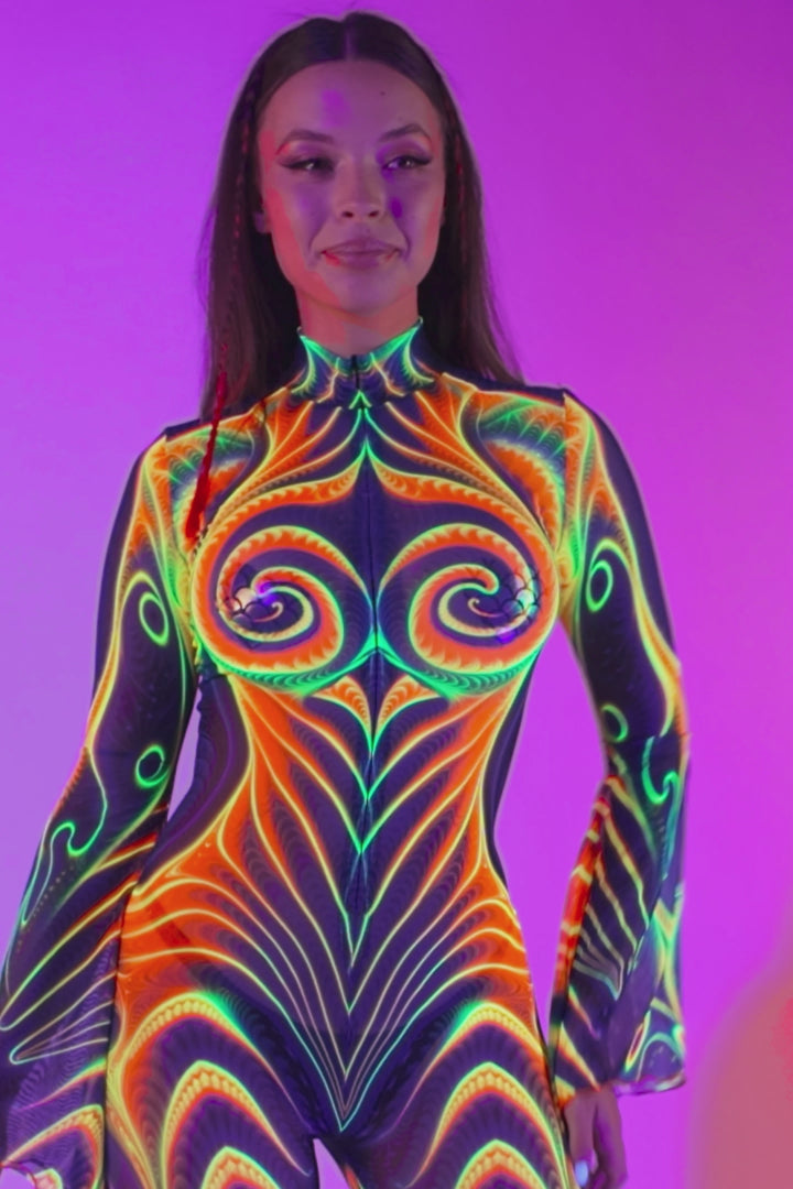Lucid Trance Flared Mesh Costume 7