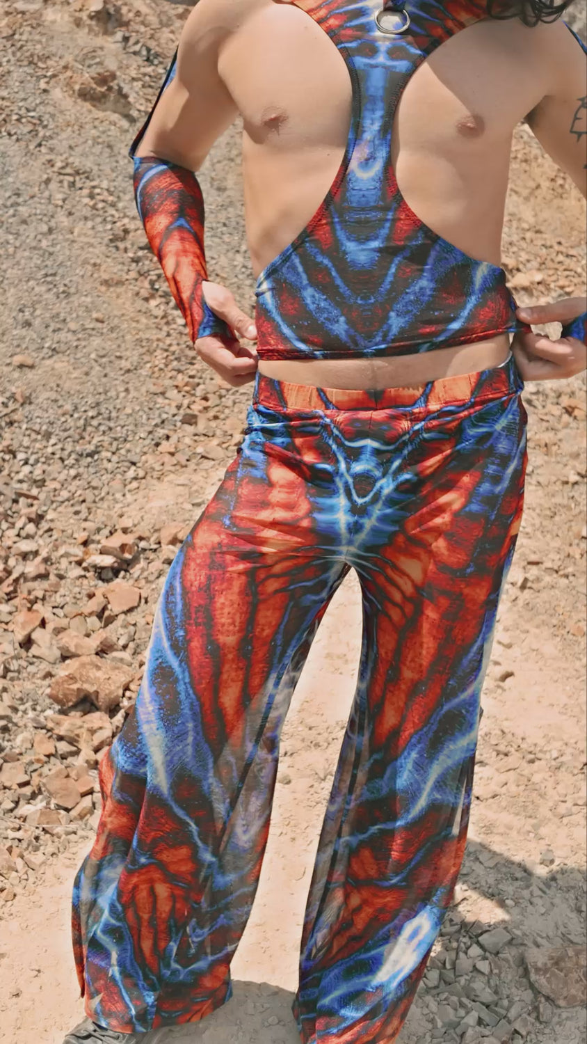 Men Magnium Blaze Male Cutout Top Set