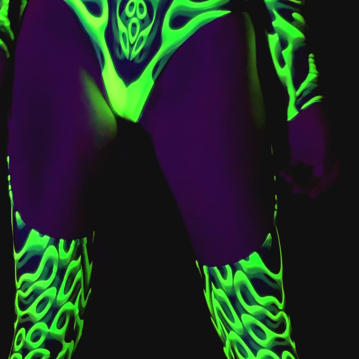 Double Vision Chaps Leotard 9