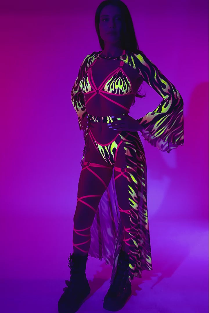 Flamethrower Ring Skirt Set 10