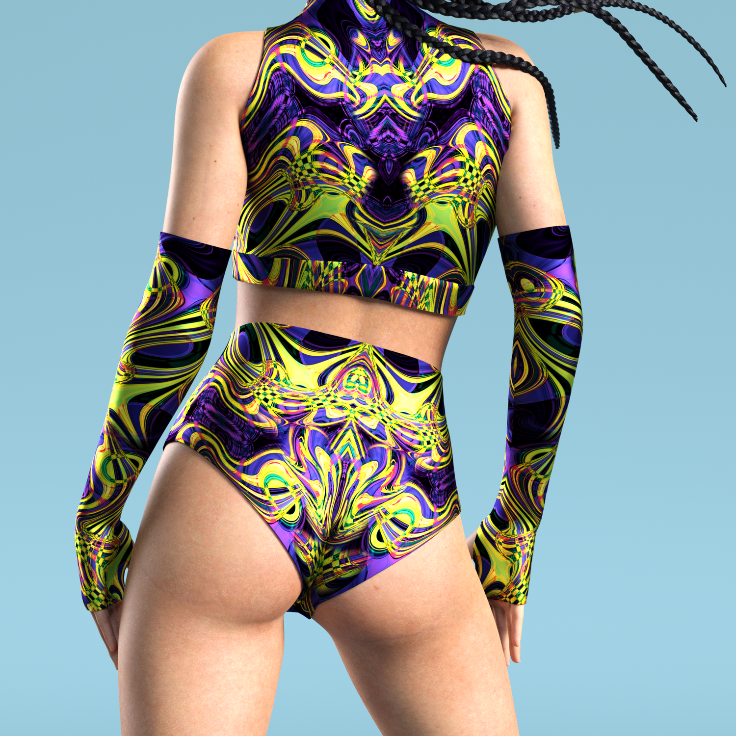 Precious Jewel Rave Set Yellow