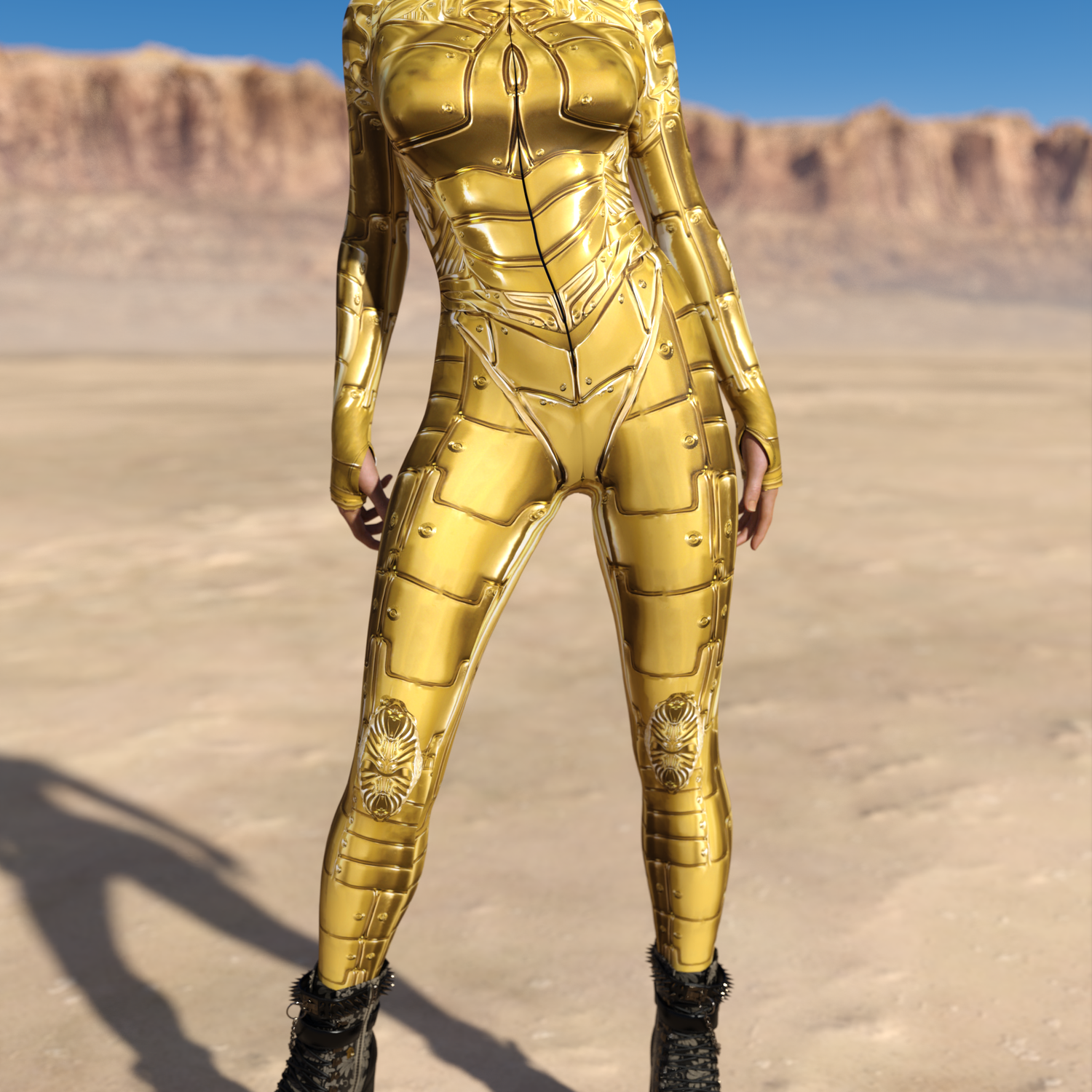 Amitys Phantom Costume Gold