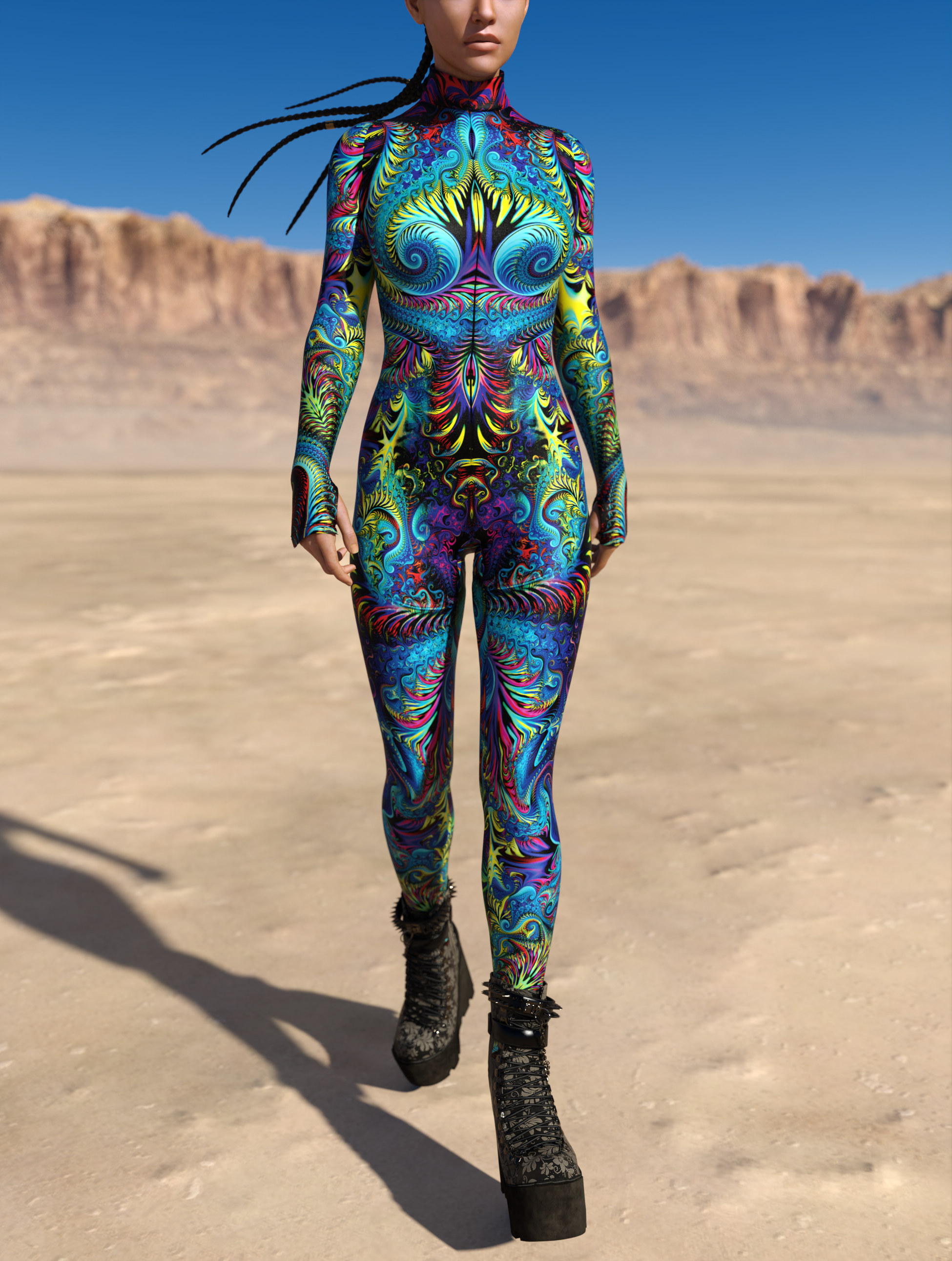 Fraktal Costume 2