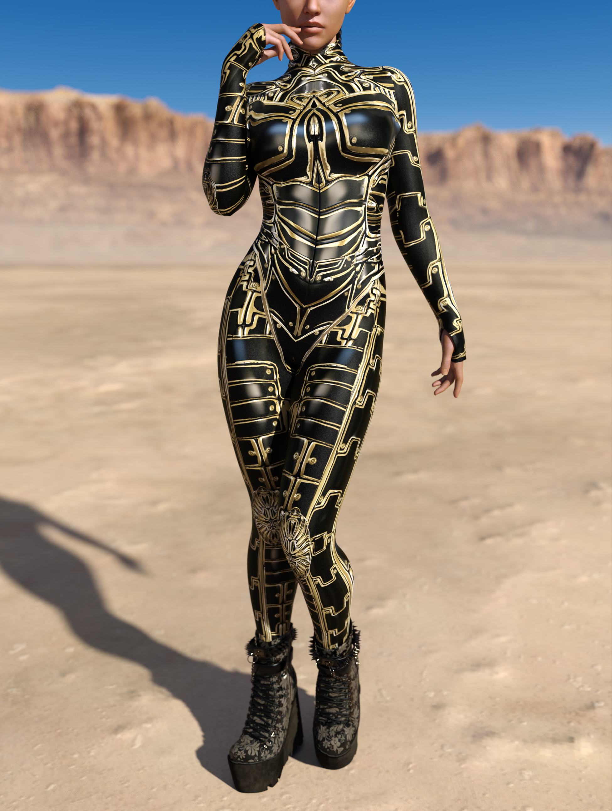 Nefera Phantom Costume 2