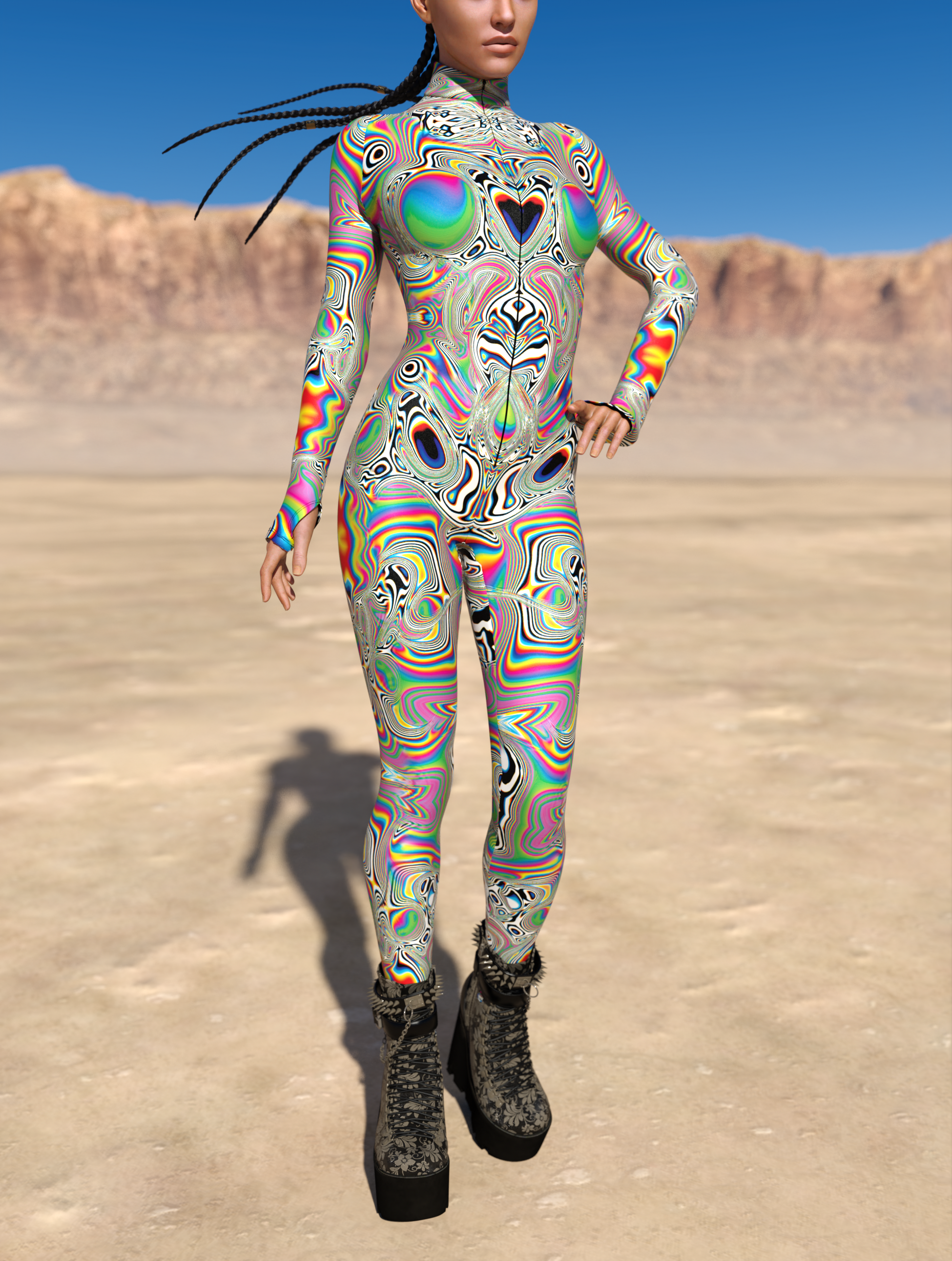 Universe Glitch Costume 2