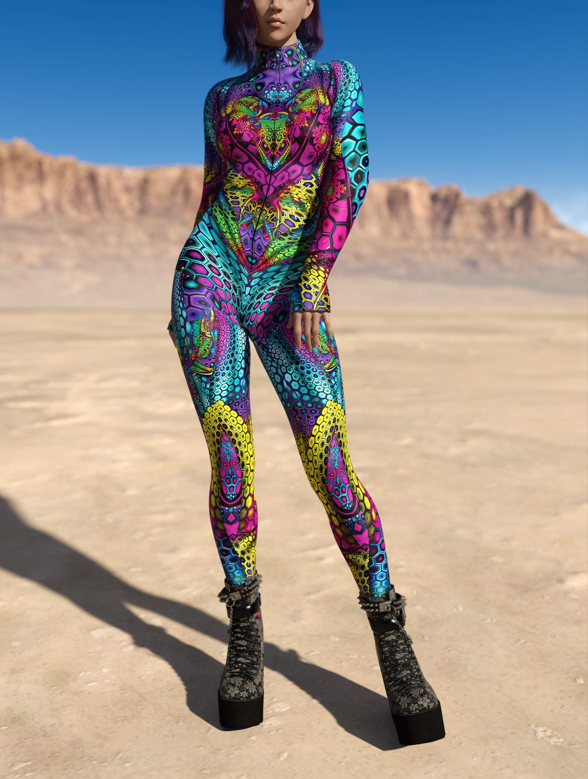 Lucid Geometry Costume 2