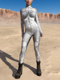 Myriad Sentinel Silver Costume