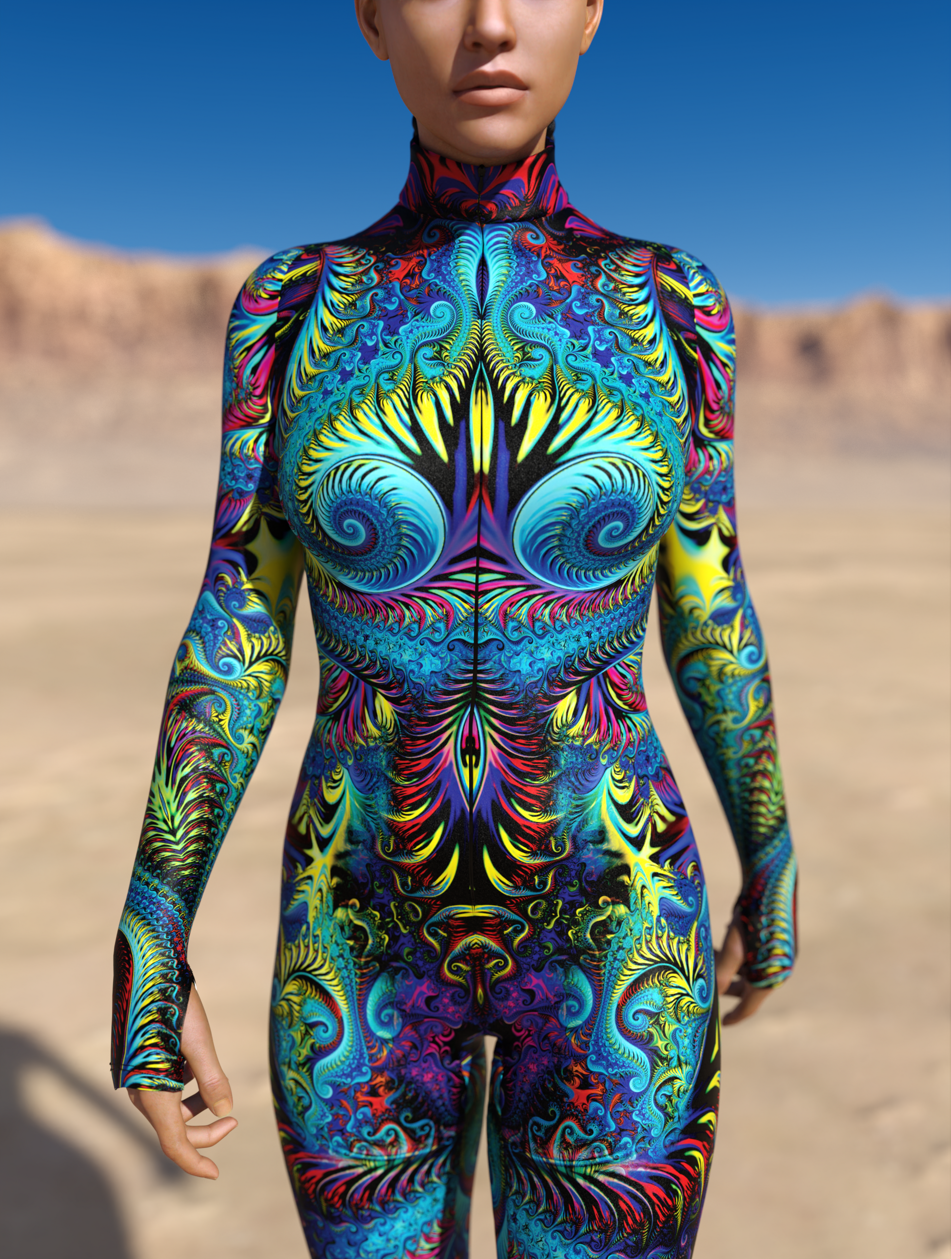 Fraktal Costume 1