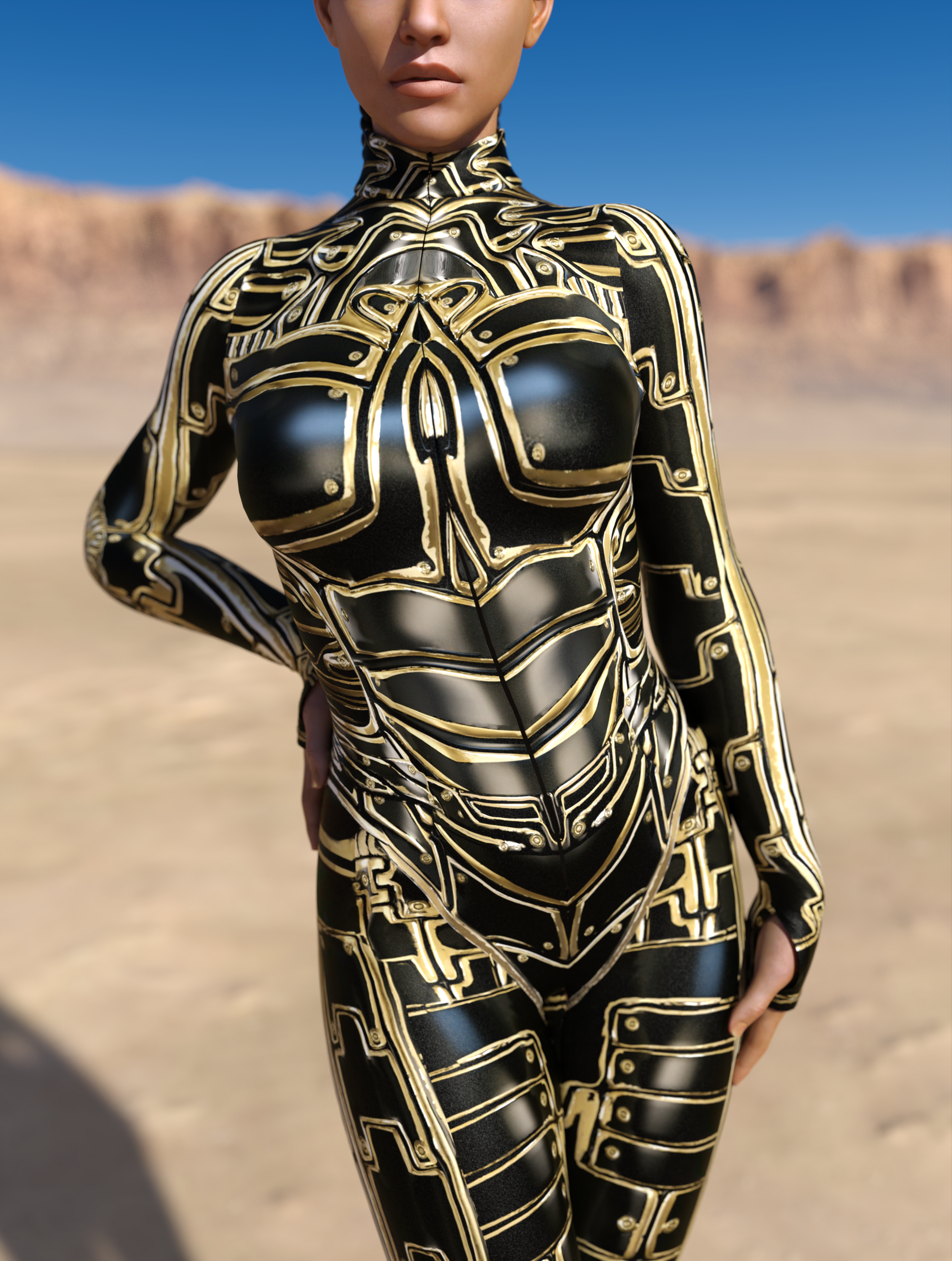 Nefera Phantom Costume 1